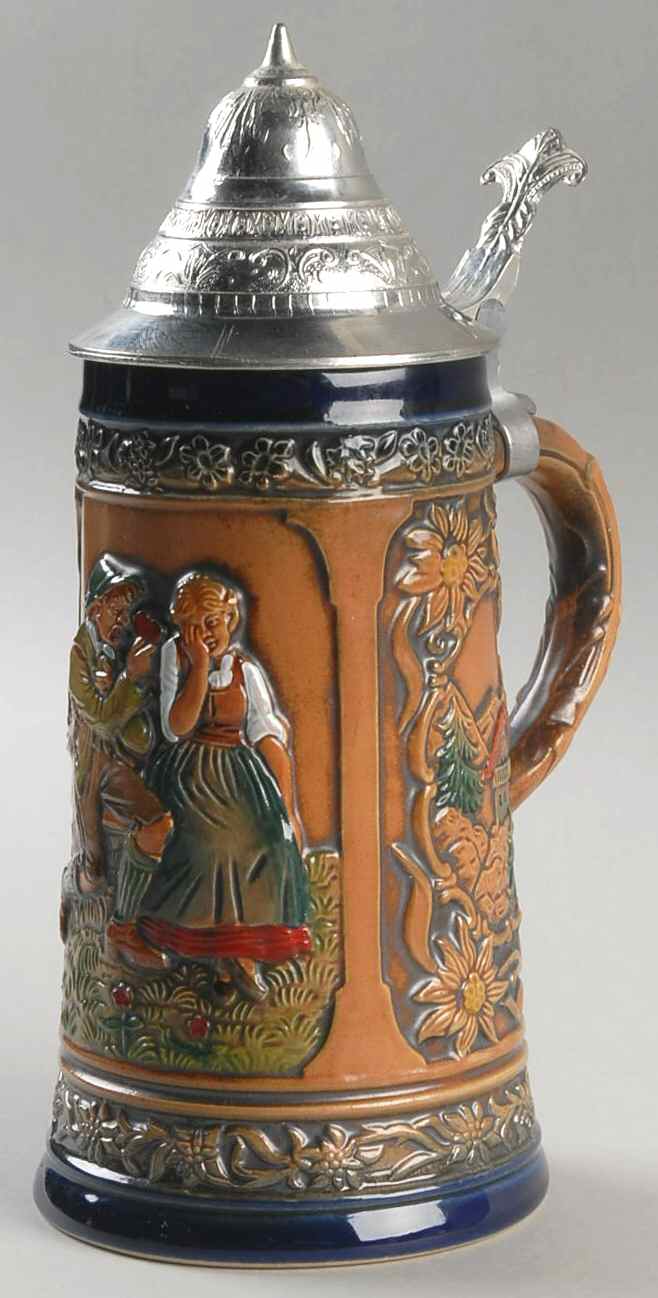 Gerz Steins Man And Woman-Man Holding Heart - No Box by Gerz-1