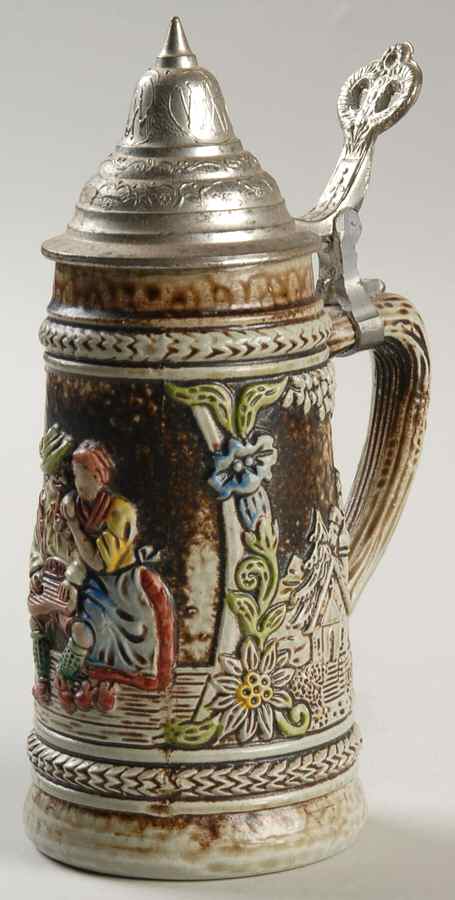 Gerz Steins Man And Woman Sitting - No Box by Gerz-1