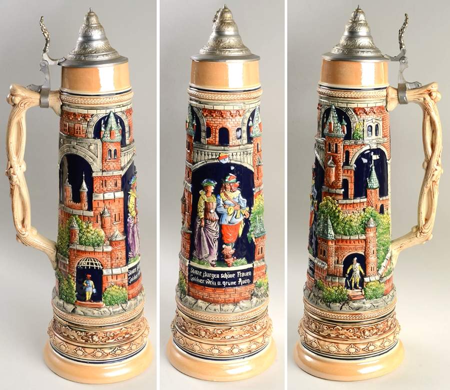 Gerz Steins Proud Castles Beautiful Women - No Box by Gerz-1