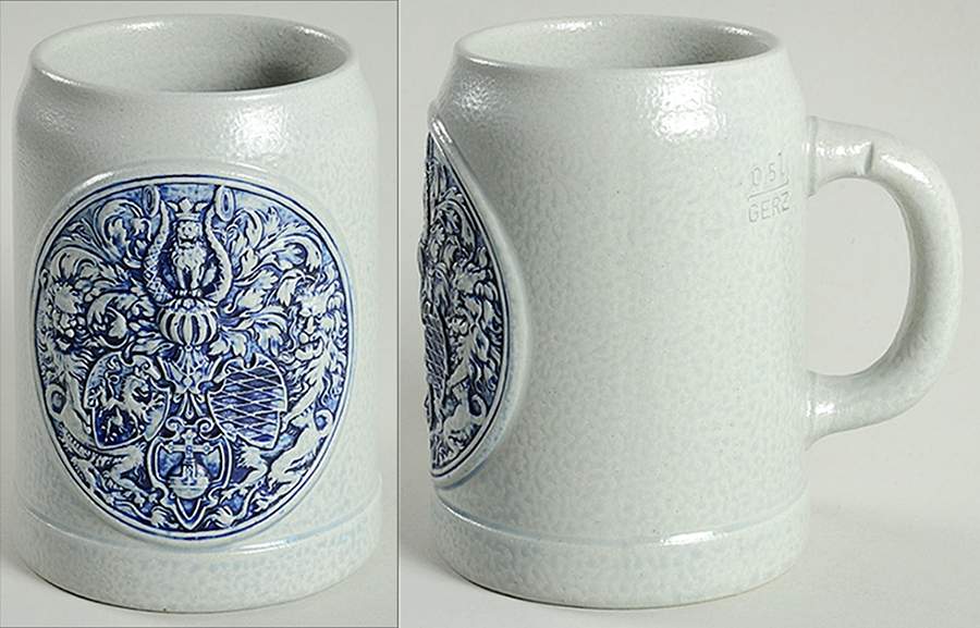 Gerz Steins Stein With German Crest - No Box by Gerz-1
