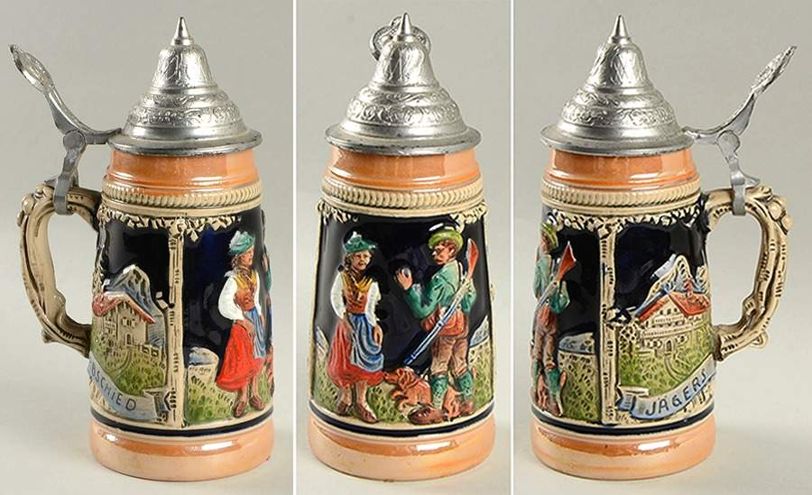 Gerz Steins Hunter With Dog And Gun - No Box by Gerz-1