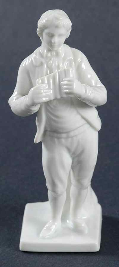 Richard Ginori Figurines Man With Pan-Flute - No Box by Ginori 1735-1
