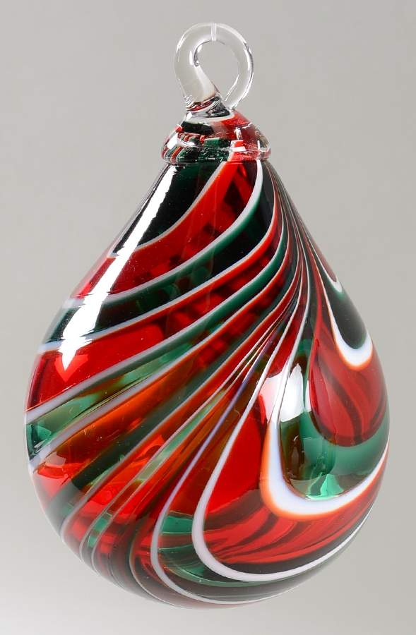 Raindrop Ornaments Carousel/Merry Go Round - No Box by Glass Eye Studio-1