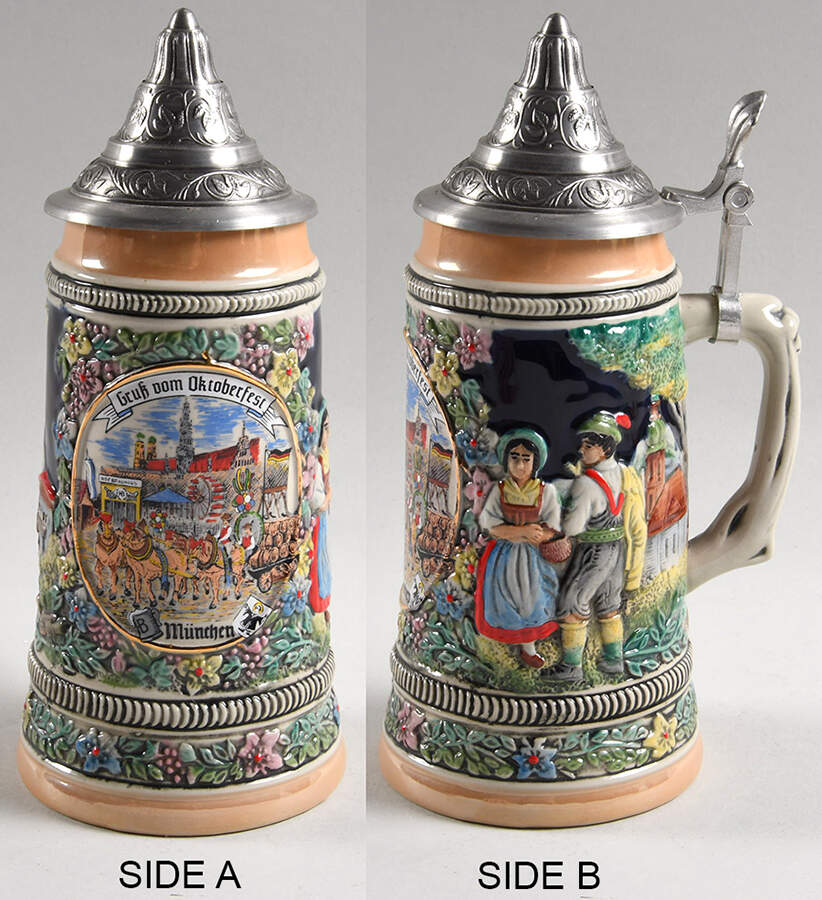 German Beer Steins Oktoberfest - No Box by Germany-1
