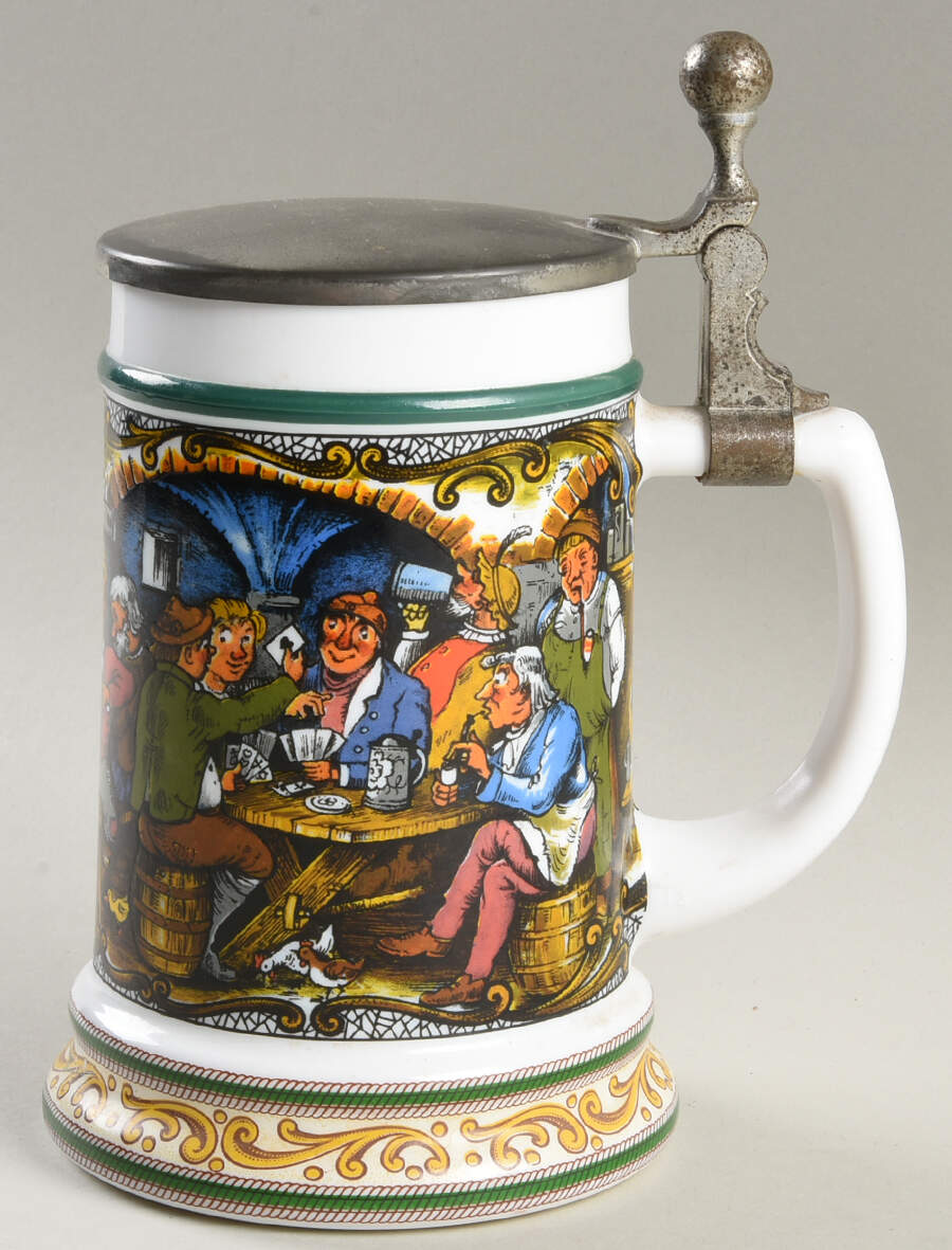 German Beer Steins In Tavern - No Box by Germany-1