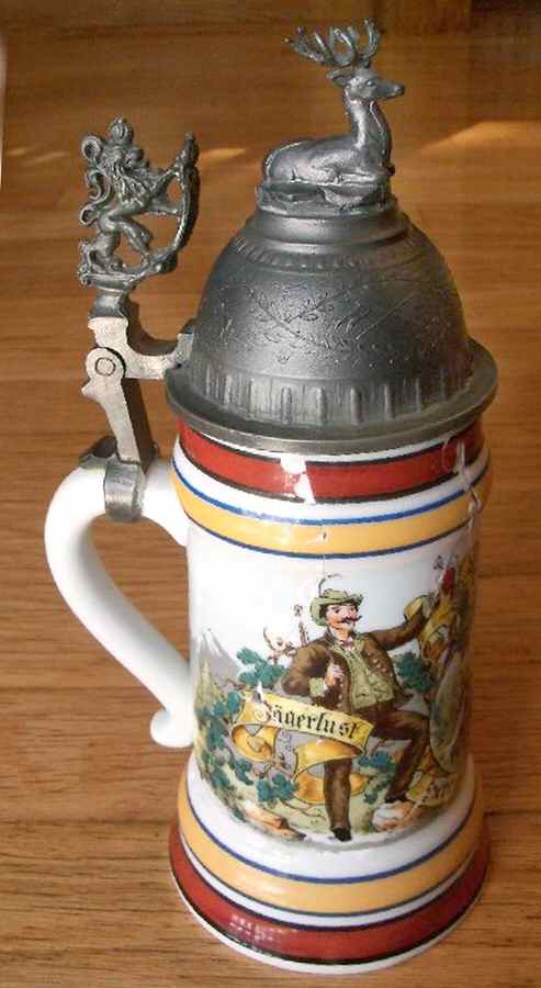 German Beer Steins Deer Stein - No Box by Germany-1