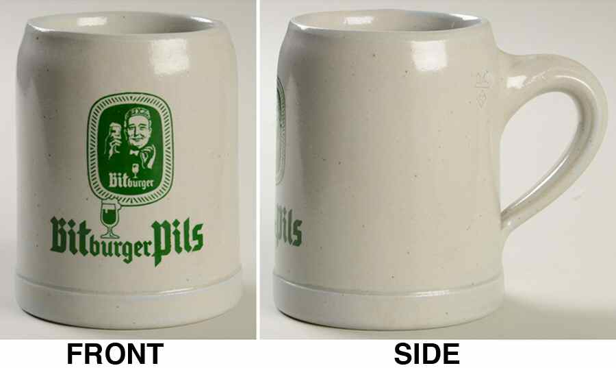 German Beer Steins Bitburger Pils - No Box by Germany-1
