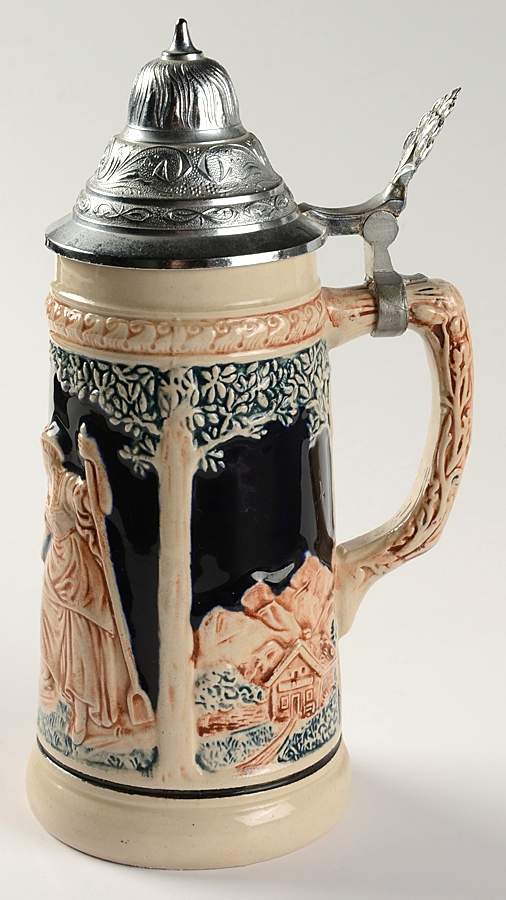 German Beer Steins Hunters Farewell - No Box by Germany-1