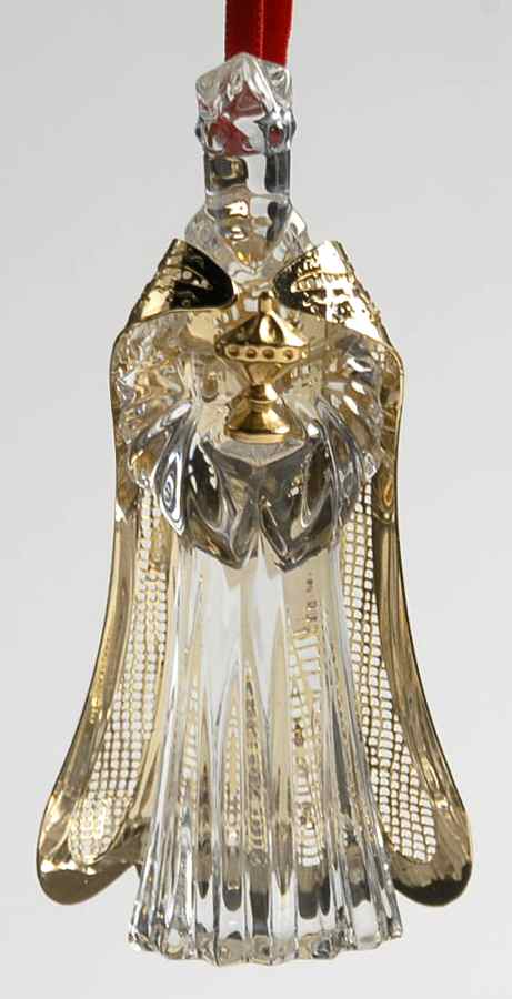 Crystal and Gold Wise Man - No Box by Gorham Crystal-1