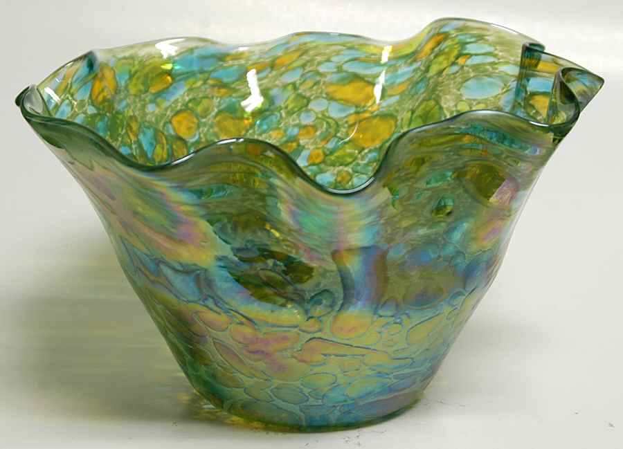 Glass Eye Studios Giftware Spring Green Floppy Bowl - Boxed by Glass Eye Studio-1