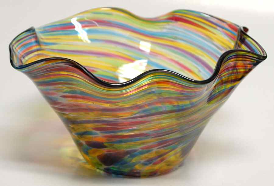 Glass Eye Studios Giftware Rainbow Garden Floppy Bowl - Boxed by Glass Eye Studio-1