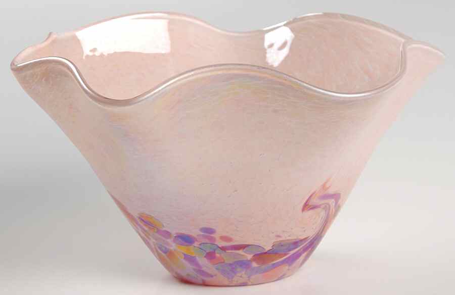 Glass Eye Studios Giftware Pink Spin Mini Bowl - No Box by Glass Eye Studio-1
