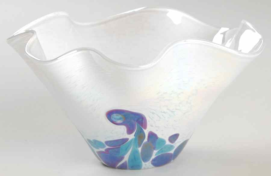 Glass Eye Studios Giftware White Spin Mini Bowl - Boxed by Glass Eye Studio-1