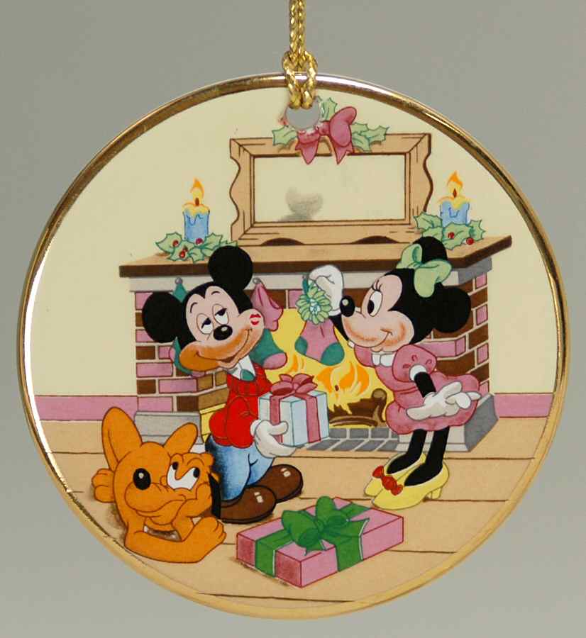 Tis the Season Mickey, Minnie & Pluto - No Box by Grolier-1