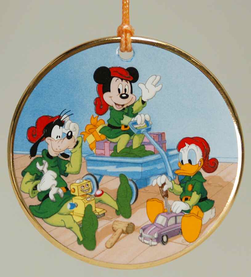 Tis the Season Mickey, Goofey & Donald - No Box by Grolier-1