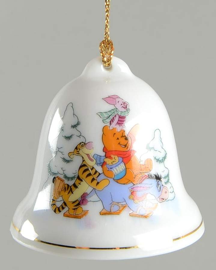 Disney Christmas Bell Winnie The Pooh - No Box by Grolier-1