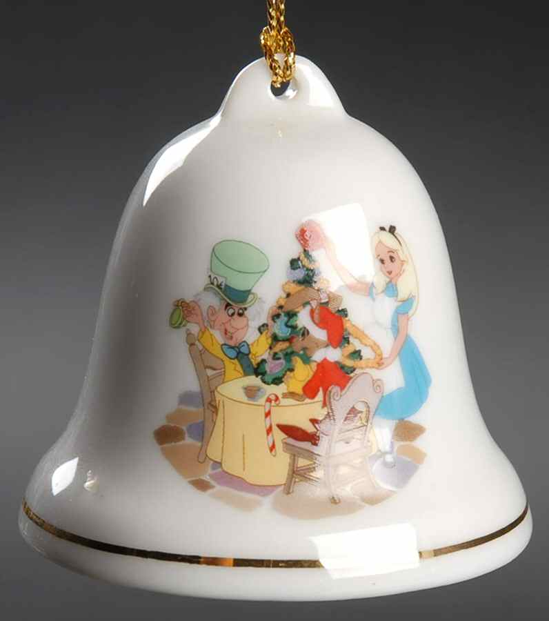 Disney Christmas Bell Alice In Wonderland - No Box by Grolier-1