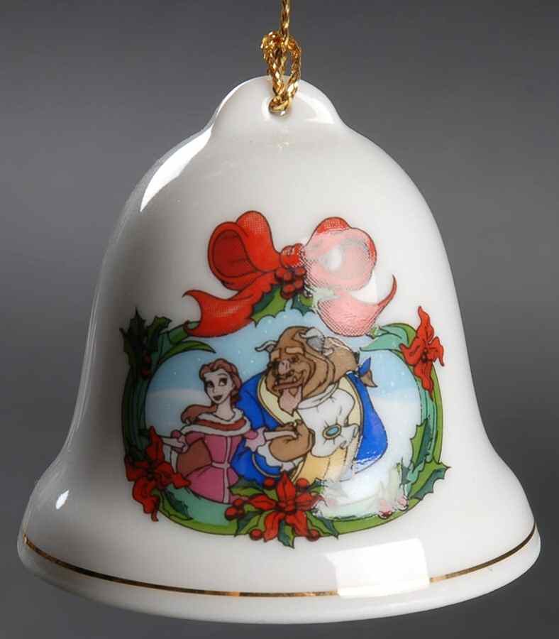 Disney Christmas Bell Beauty And Beast - No Box by Grolier-1