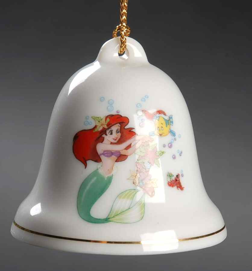 Disney Christmas Bell The Little Mermaid-Ariel - No Box by Grolier-1
