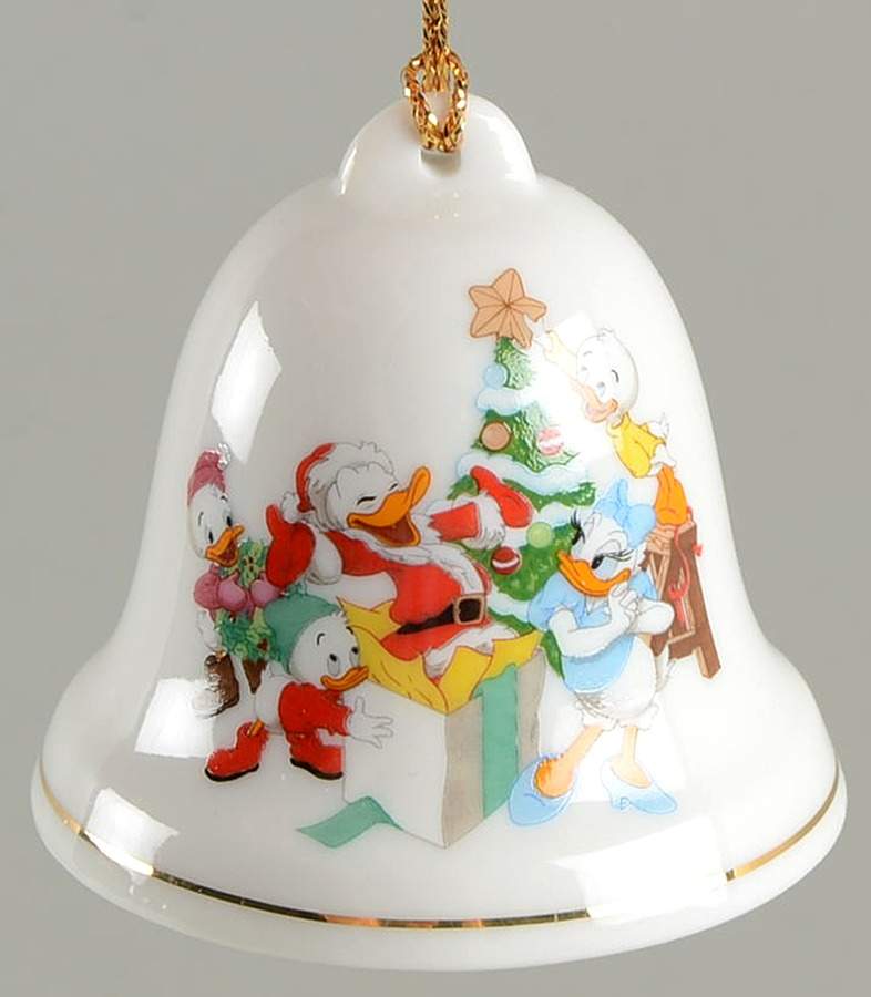Disney Christmas Bell Daisy,Donald, Huey,Dewey,Louie - No Box by Grolier-1