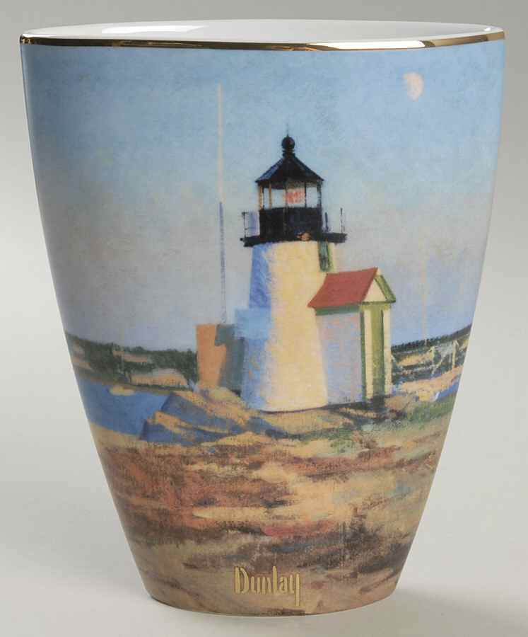 Artis Orbis-Dunlay Brant Point Light-Vase - Boxed by Goebel-1