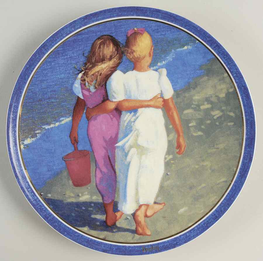Artis Orbis-Dunlay Best Friends-Plate - Boxed by Goebel-1