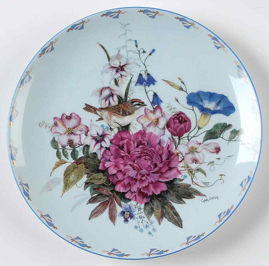 Floral Fancies Sitting Sunny - No Box by WS George-1