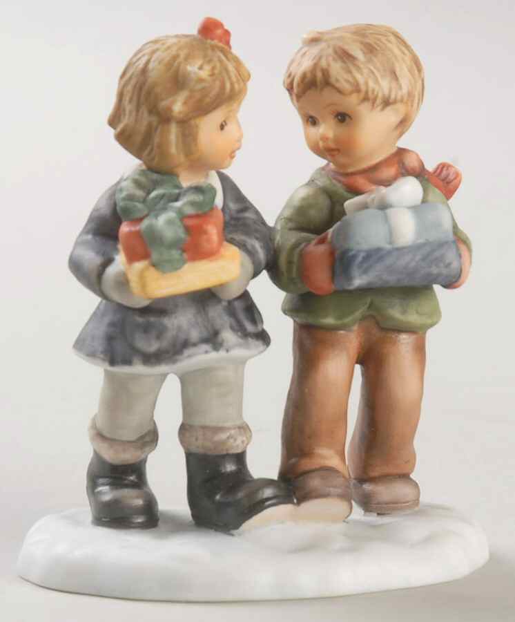 Seasons Greetings-Berta Hummel Santas Little Helpers - No Box by Goebel-1
