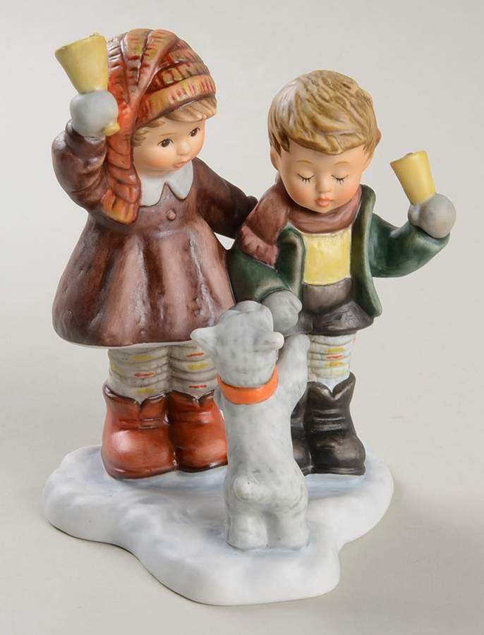 Seasons Greetings-Berta Hummel Jingling Bells - Boxed by Goebel-1