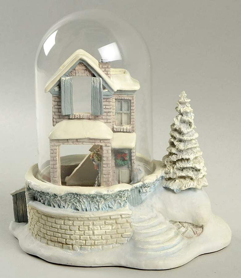 The Night Before Christmas-Miniature Upon The House Top - No Box by Goebel-1