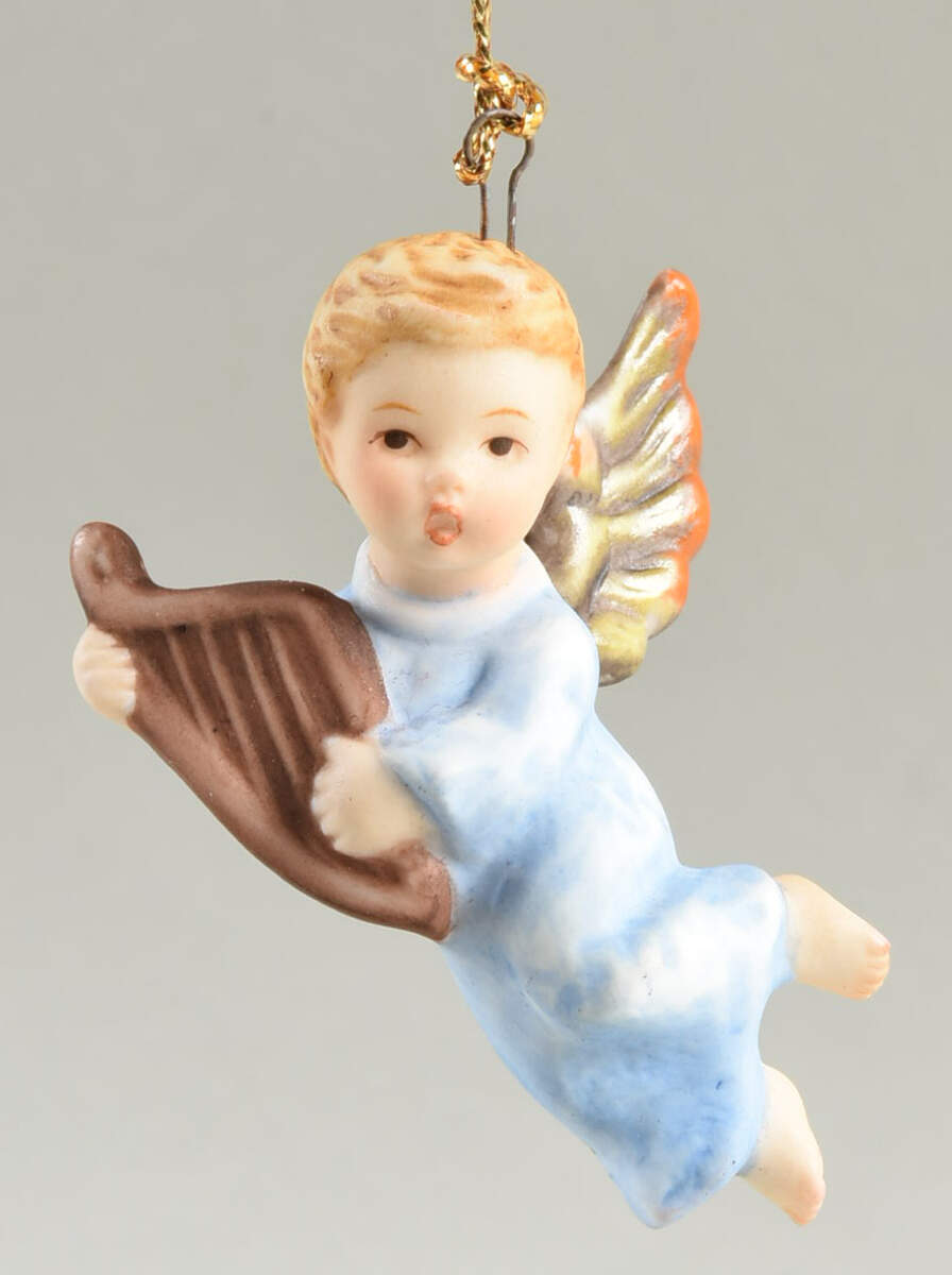 Littlest Angels Sweet Harpist - Boxed by Goebel-1