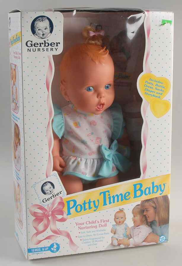 Gerber Doll Potty Time Baby - Boxed by Gerber Products Company-1
