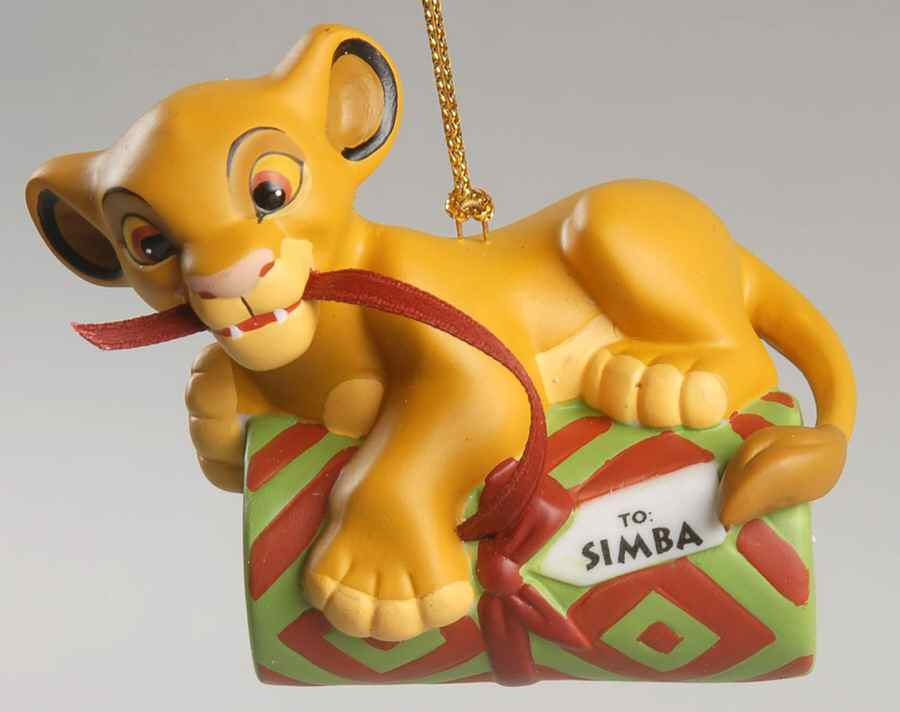 Disney Porcelain Treasures Simba - Boxed by Grolier-1