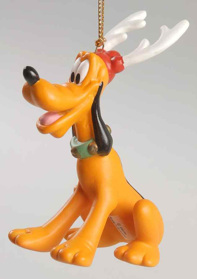 Disney Porcelain Treasures Pluto - Boxed by Grolier-1