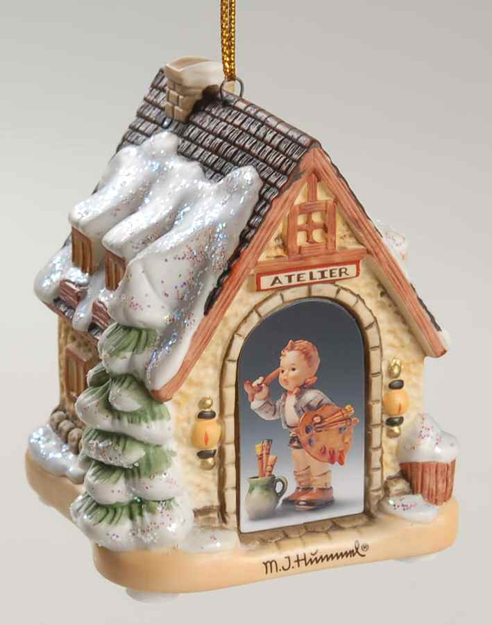 M I Hummel Bavarian Village Artist Studio - No Box by Goebel-1