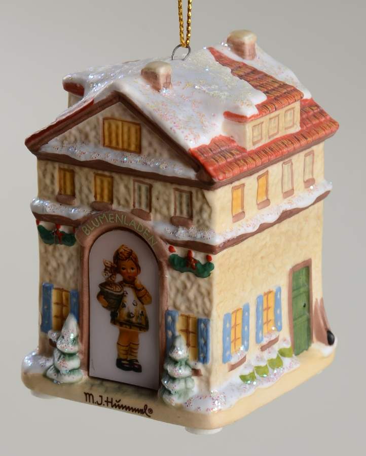 M I Hummel Bavarian Village Warm Winter Wishes - No Box by Goebel-1