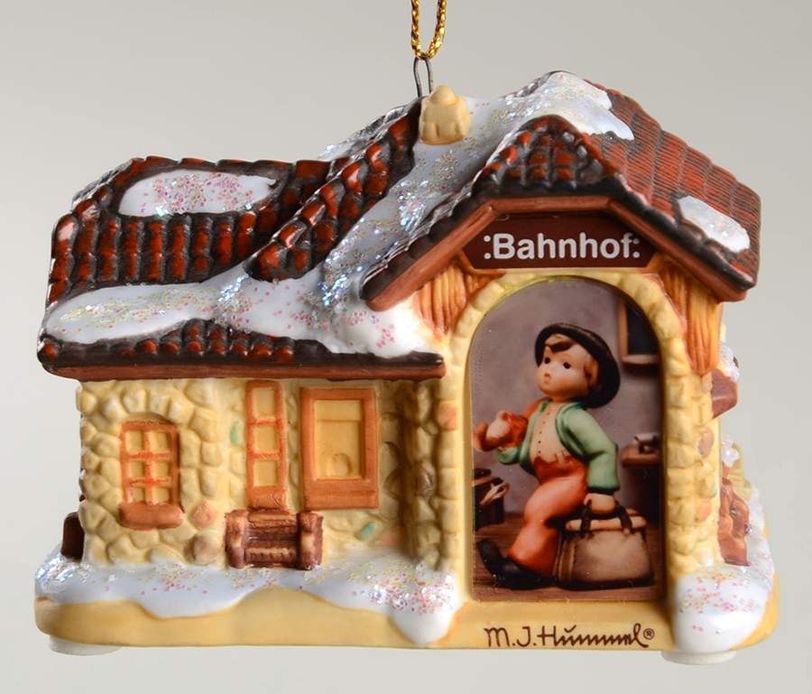 M I Hummel Bavarian Village All Aboard - No Box by Goebel-1
