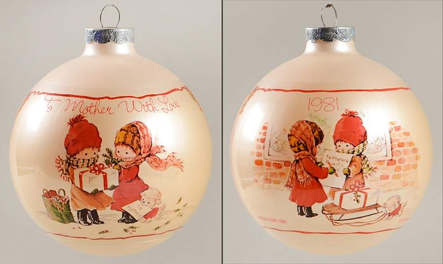 Moppets Christmas Ornaments To Mother With Love - No Box by Gorham-1