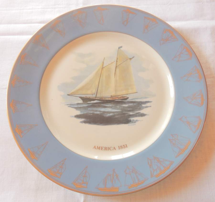 America's Cup America 1851 - With Box by Gorham-1