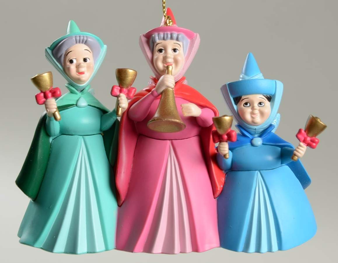 Disney President's Edition The Three Fairies-Sleeping Beauty - No Box by Grolier-1
