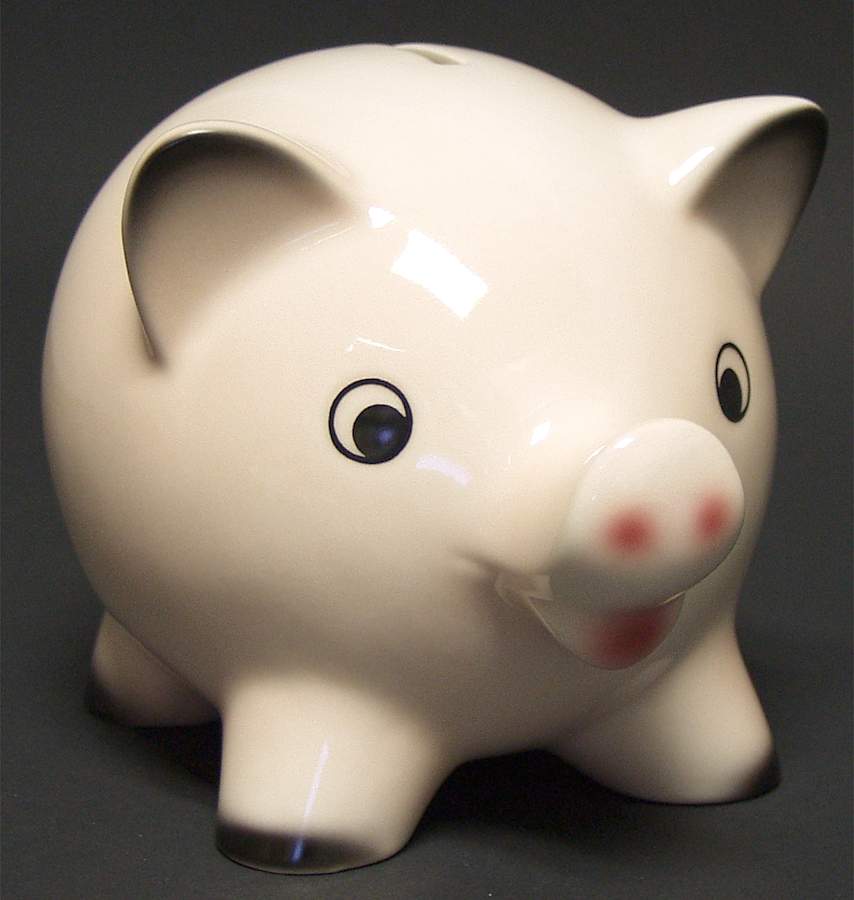 Goebel Banks Penny Pinching Piggy-Medium - Boxed by Goebel-1
