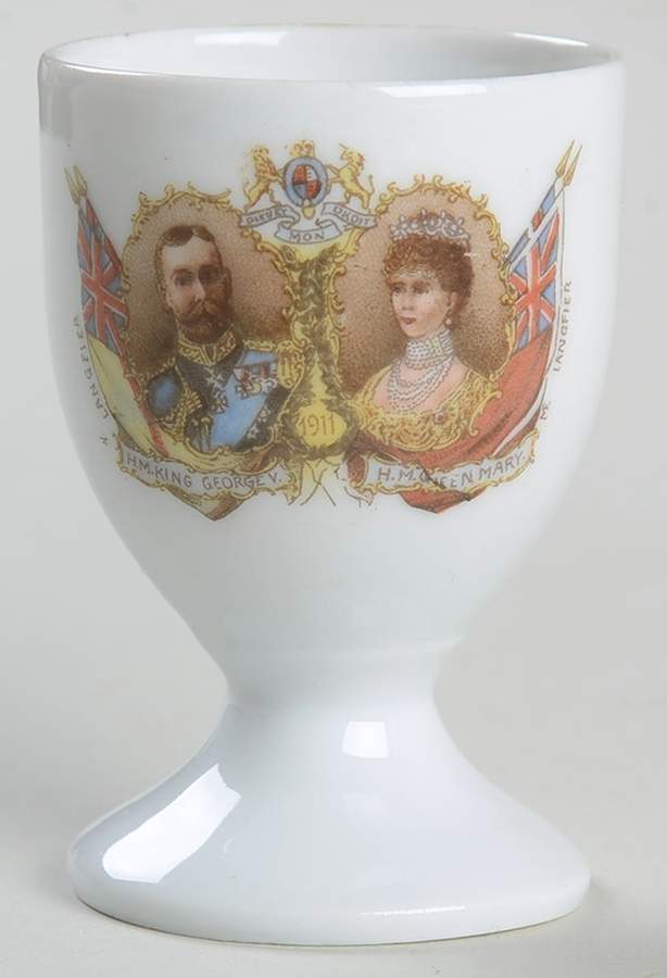 Royalty Commemoratives George V & Mary Coronation Egg Cup - No Box by Germany-1