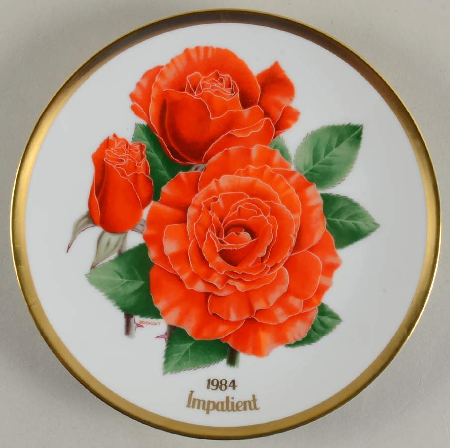 All America Plate Impatient - No Box by Gallery Editions Limited-1