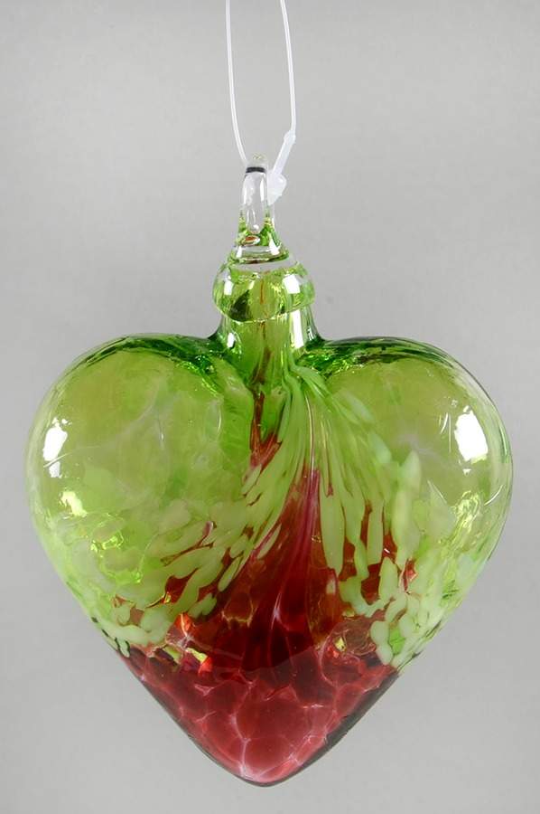 Heart Ornaments Bellina - No Box by Glass Eye Studio-1