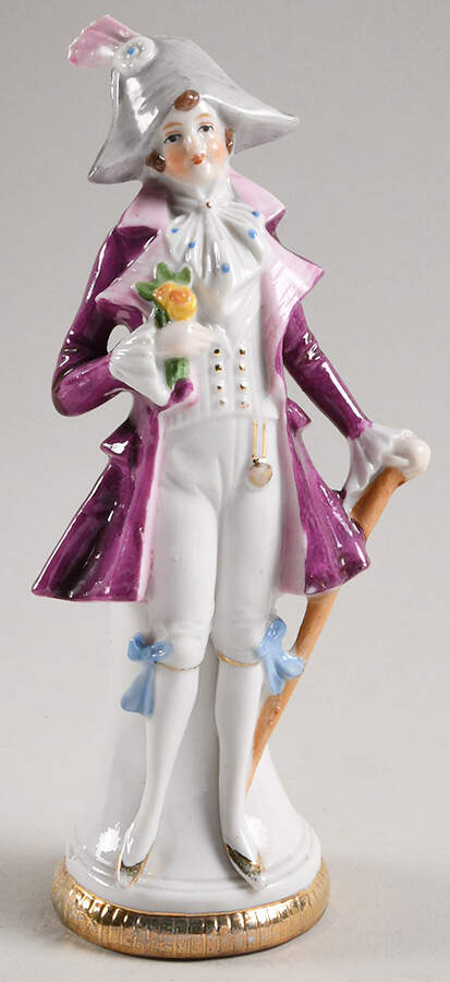 Grafenthal Figurines Victorian Man With With Cane - No Box by Grafenthal-1