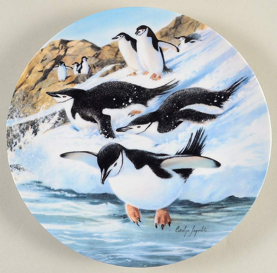 Black Tie Affair Penguin Belly Flopping - No Box by WS George-1