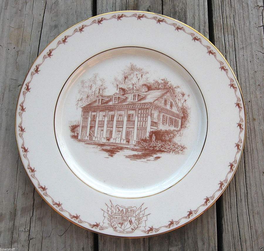 Bicentennial Series Louisiana Collection Shadows On The Teche - No Box by Gorham-1