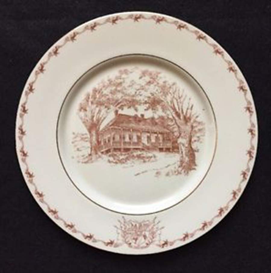 Bicentennial Series Louisiana Collection Magnoia Mound - Boxed by Gorham-1