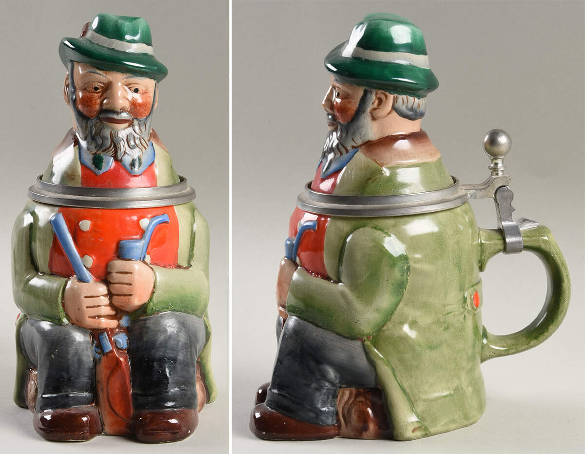 Figural Steins Hunter - No Box by Goebel-1