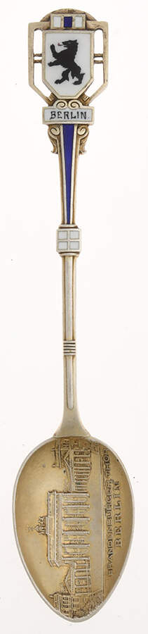 Sterling Souvenir Spoons Berlin - No Box by Germany-1